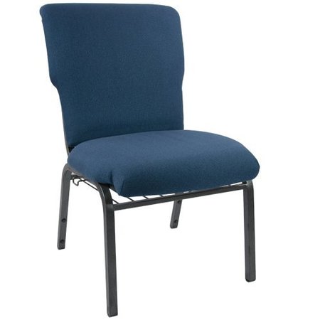 Flash Furniture Advantage Navy Discount Church Chair, 21" Wide EPCHT-101